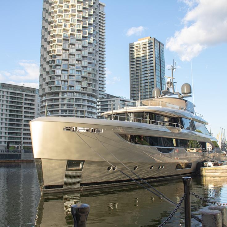 Business retreat on yacht